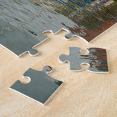 フェロー諸島| Tórshavn港 ジグソーパズル (側面)