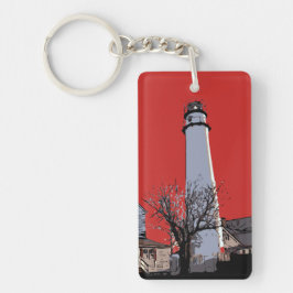 フェンウィック島灯 キーホルダー