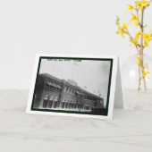 フェンウェイ・パークボストンの野球1914年 カード (黄色い花)