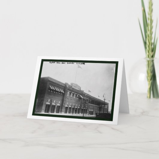 フェンウェイ・パークボストンの野球1914年 カード (正面)