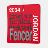 フェンサー超並外カスタム セラミックオーナメント (左)