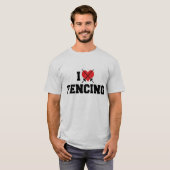 フェンシングが好きな人Tシャツ Tシャツ (正面フル)