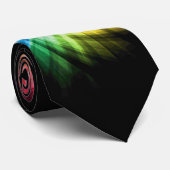 フェンシングのシルエット; スペクトル ネクタイ (ロール)