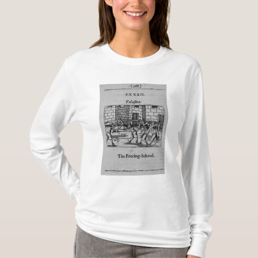 フェンシングの学校 Tシャツ (正面)