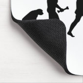 フェンシングの進化 マウスパッド (コーナー)