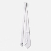 フェンシングのfencerのカップル ネクタイ (裏面)