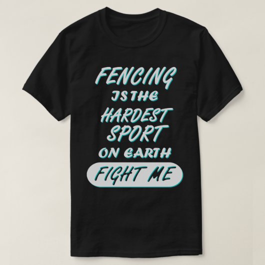フェンシングガールズウィメンズスウィートウ Tシャツ (デザイン正面)