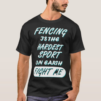 フェンシングガールズウィメンズスウィートウ Tシャツ