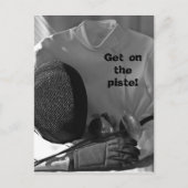 フェンシングギア ポストカード (正面)