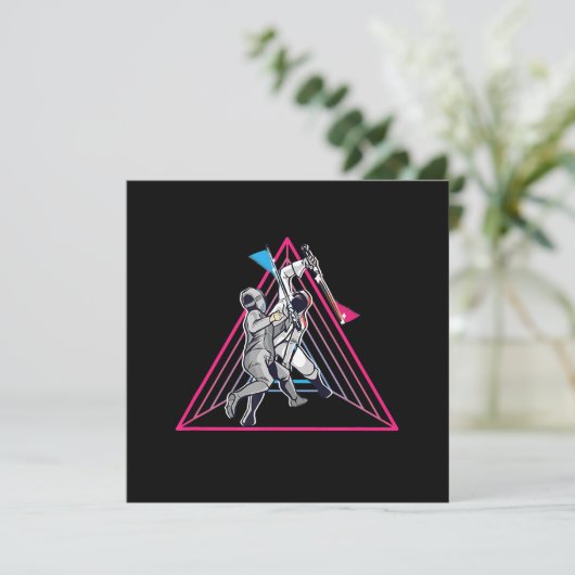 フェンシングゲーマーフェンサースポーツ90sフェンシング 招待状 (スタンド正面)