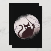 フェンシングゲームゲーマーフェンサースポーツフェンシング猫 シーズンカード (正面/裏面)