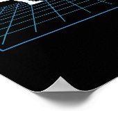 フェンシングゲームゲーマーフェンサースポーツフェンシング ポスター (角)