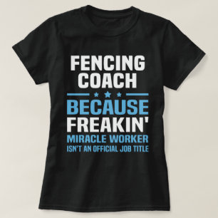 フェンシングコーチ Tシャツ