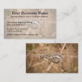 フェンシングザバックフォーティー 名刺 (正面/裏面)