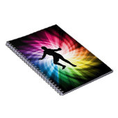 フェンシングシルエット；スペクトル ノートブック (右側)