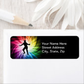 フェンシングシルエット;スペクトル ラベル (インサイチュ)