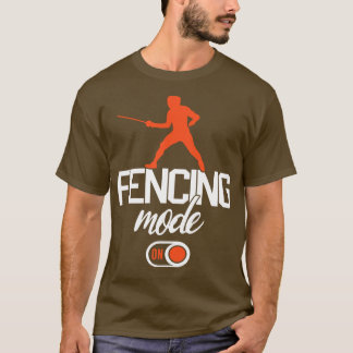 フェンシングスポーツモードソードエピーフェンサー Tシャツ
