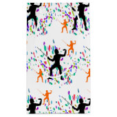 フェンシングスポーツ スモールペーパーバッグ (裏面)