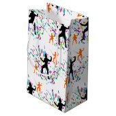 フェンシングスポーツ スモールペーパーバッグ (裏面アングル)