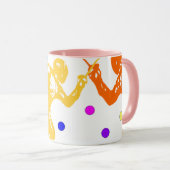 フェンシングスポーツ マグカップ (正面右)