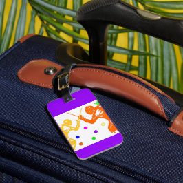 フェンシングスポーツ ラゲッジタグ