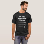 フェンシングスローガンことわざ引用文 Tシャツ (正面フル)