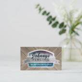 フェンシングスローガンズ名刺 名刺 (スタンド正面)