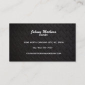 フェンシングスローガンズ名刺 名刺 (裏面)