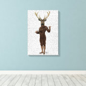 フェンシングディアフル3 キャンバスプリント (インサイチュ (ウッドフロア))