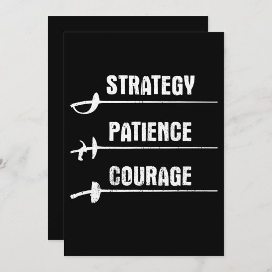 フェンシングデザイン戦略ペイシャンス勇気フェンサー シーズンカード (正面/裏面)