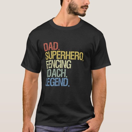 フェンシングパパ Tシャツ (正面)
