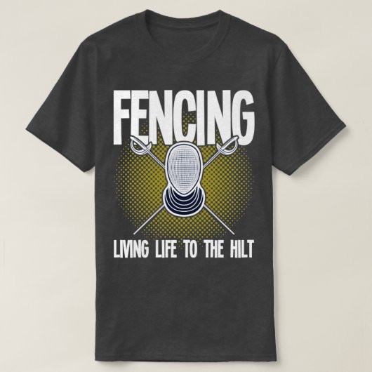 フェンシングフェンシング生活を生きる(2) Tシャツ (デザイン正面)