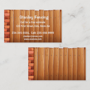 フェンシングフェンスカスタム 名刺