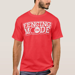 フェンシングモード戦闘用スポーツソードフェンサー戦闘用 Tシャツ