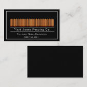 フェンシング会社 名刺 (正面/裏面)