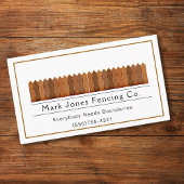 フェンシング会社 名刺