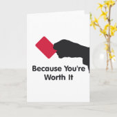 フェンシング審判の姿勢製品 カード (黄色い花)