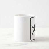 フェンシング対空手 コーヒーマグカップ (中央)