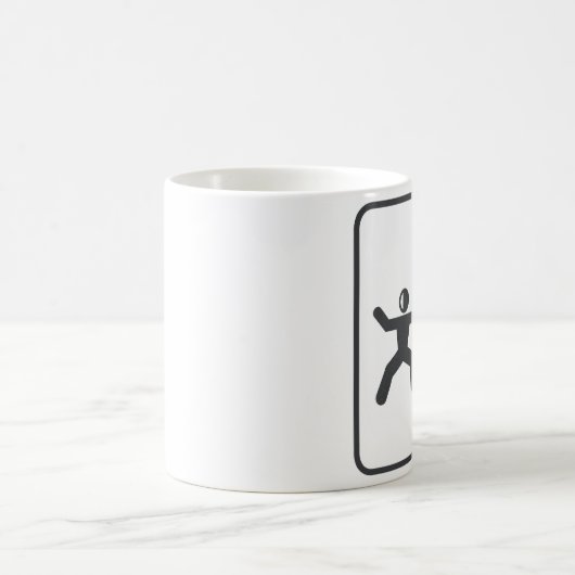 フェンシング対空手 コーヒーマグカップ (中央)