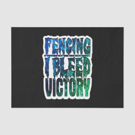 フェンシング恋人 |フェンシングIの勝利 薄葉紙 (正面)