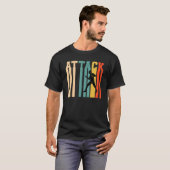 フェンシング攻撃 Tシャツ (正面フル)