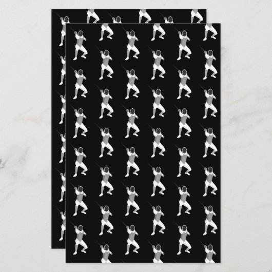 フェンシング (正面/裏面)