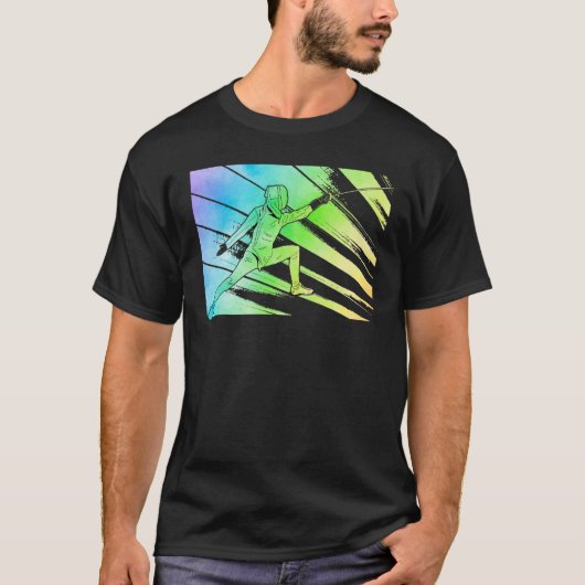 フェンシング1 Tシャツ (正面)