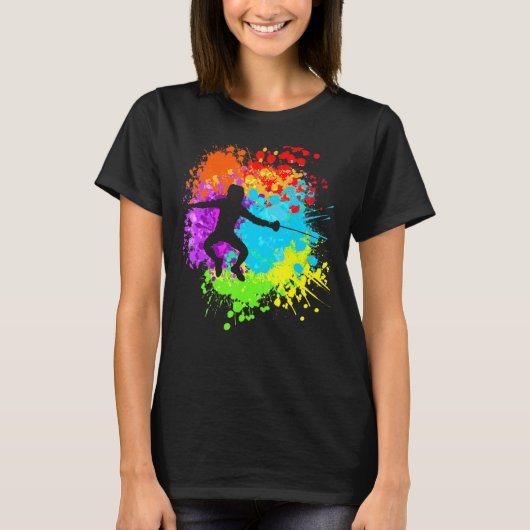 フェンシング1 Tシャツ (正面)
