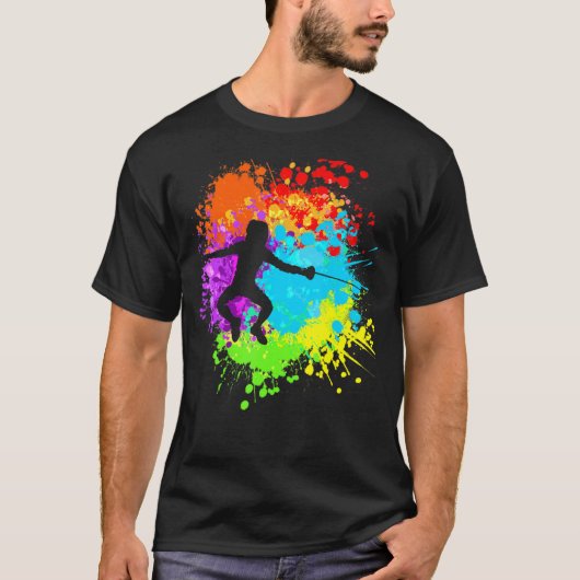 フェンシング1 Tシャツ (正面)