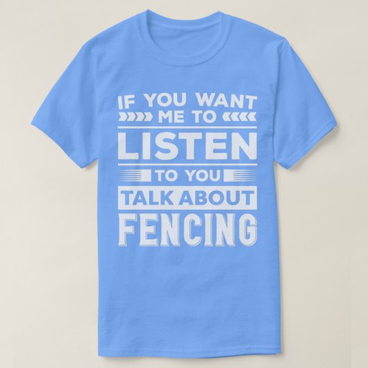 フェンシング1 Tシャツ (デザイン正面)