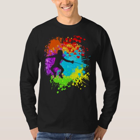 フェンシング1 Tシャツ (正面)