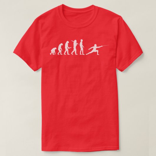 フェンシング4 Tシャツ (デザイン正面)