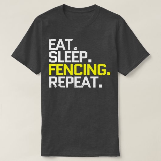 フェンシング5 Tシャツ (デザイン正面)