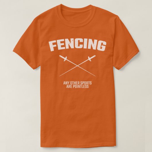 フェンシング9 Tシャツ (デザイン正面)